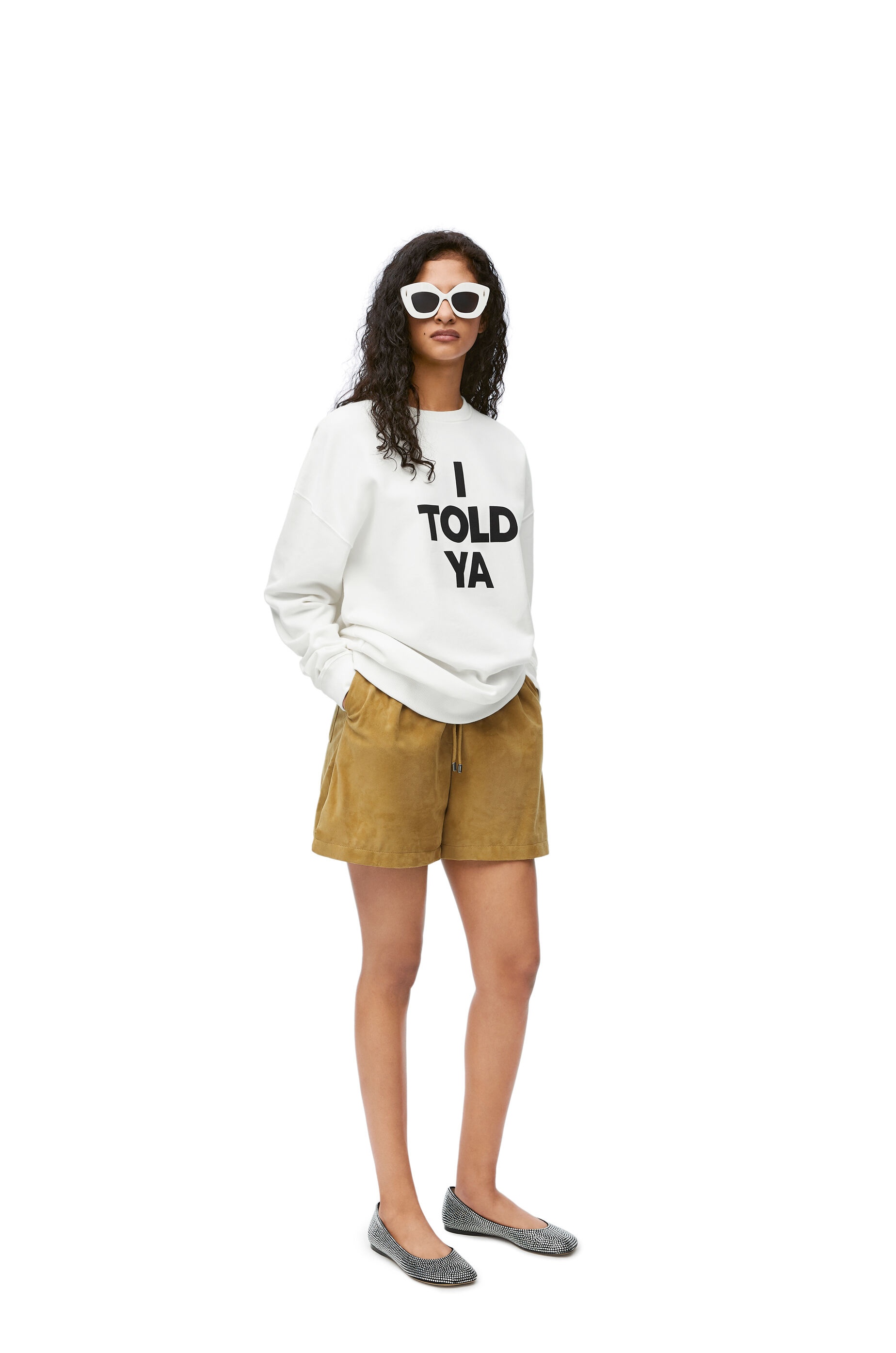 Relaxed fit sweatshirt in cotton - 3