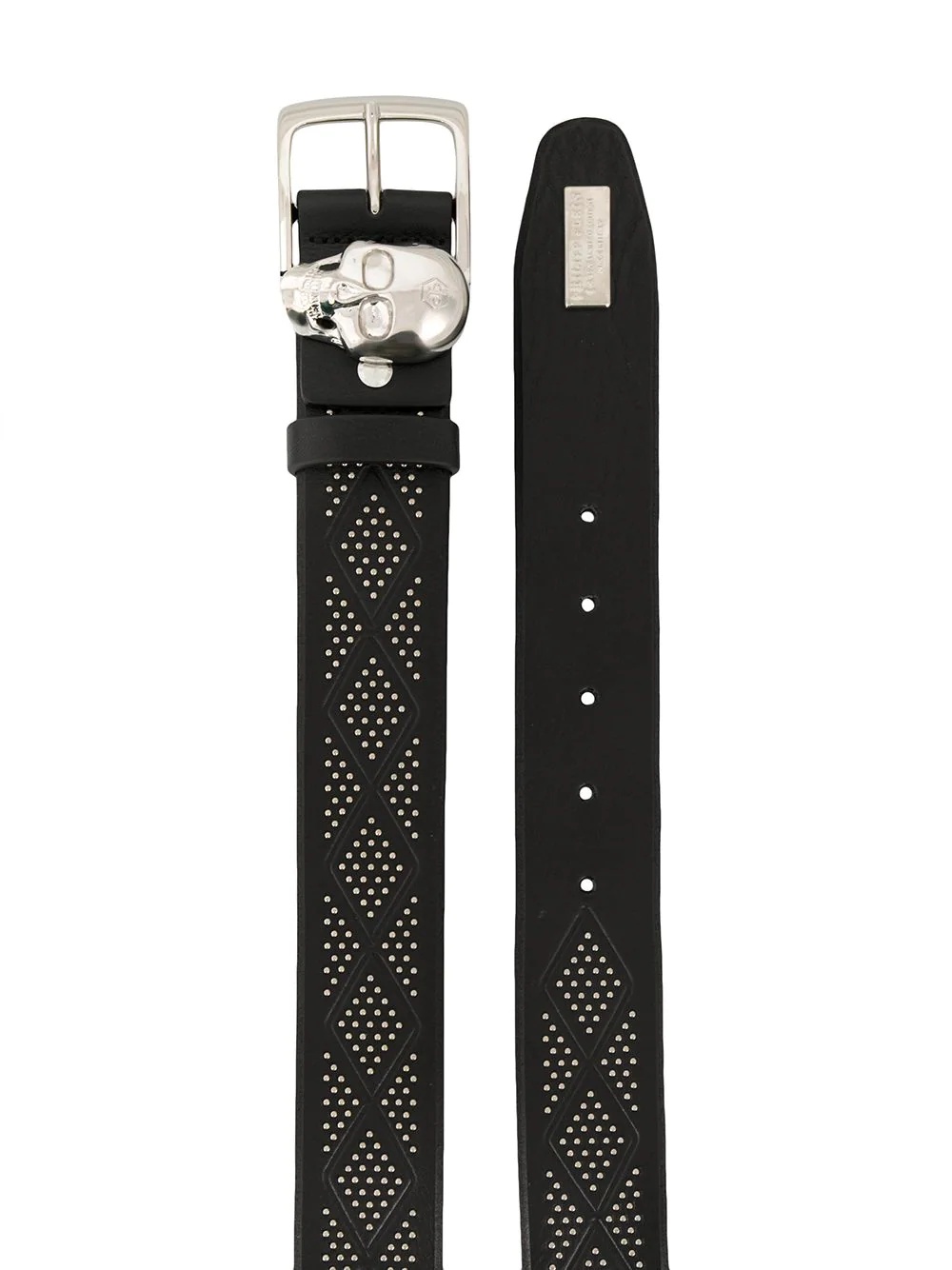 skull buckle belt - 2