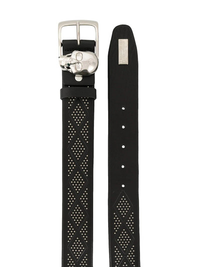 PHILIPP PLEIN skull buckle belt outlook