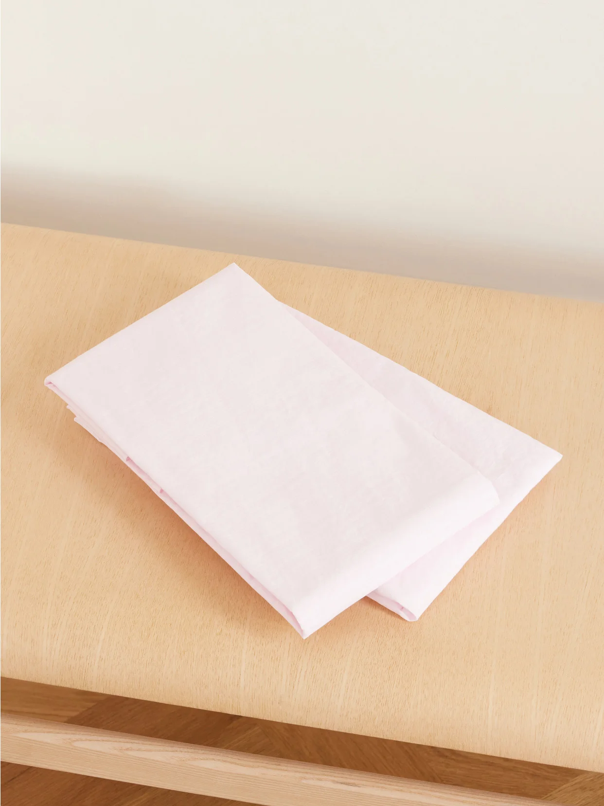 Set Of Two Striped Organic Cotton-percale Pillow Cases - 1