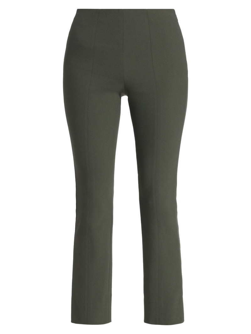 Women's Cotton-Blend Seamed Skinny Pants - Night Pine 1