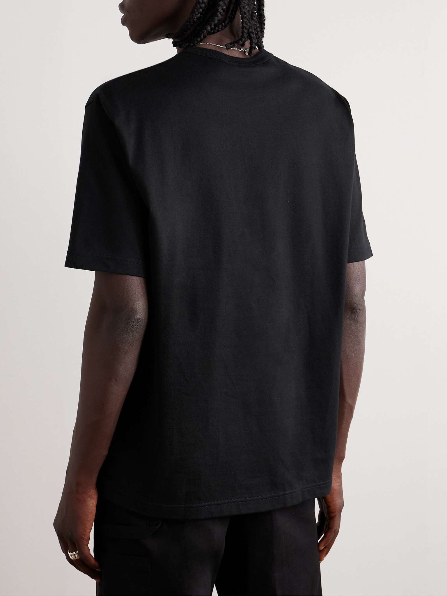 Logo-Print Cotton-Jersey T-Shirt - 3