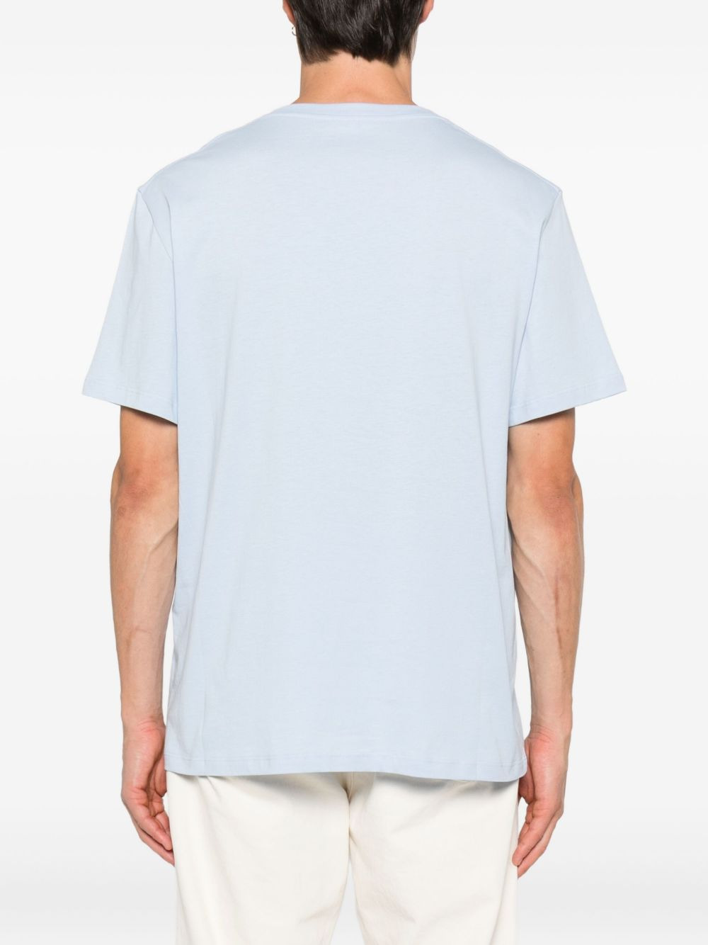 Anagram-embroidered T-shirt - 3