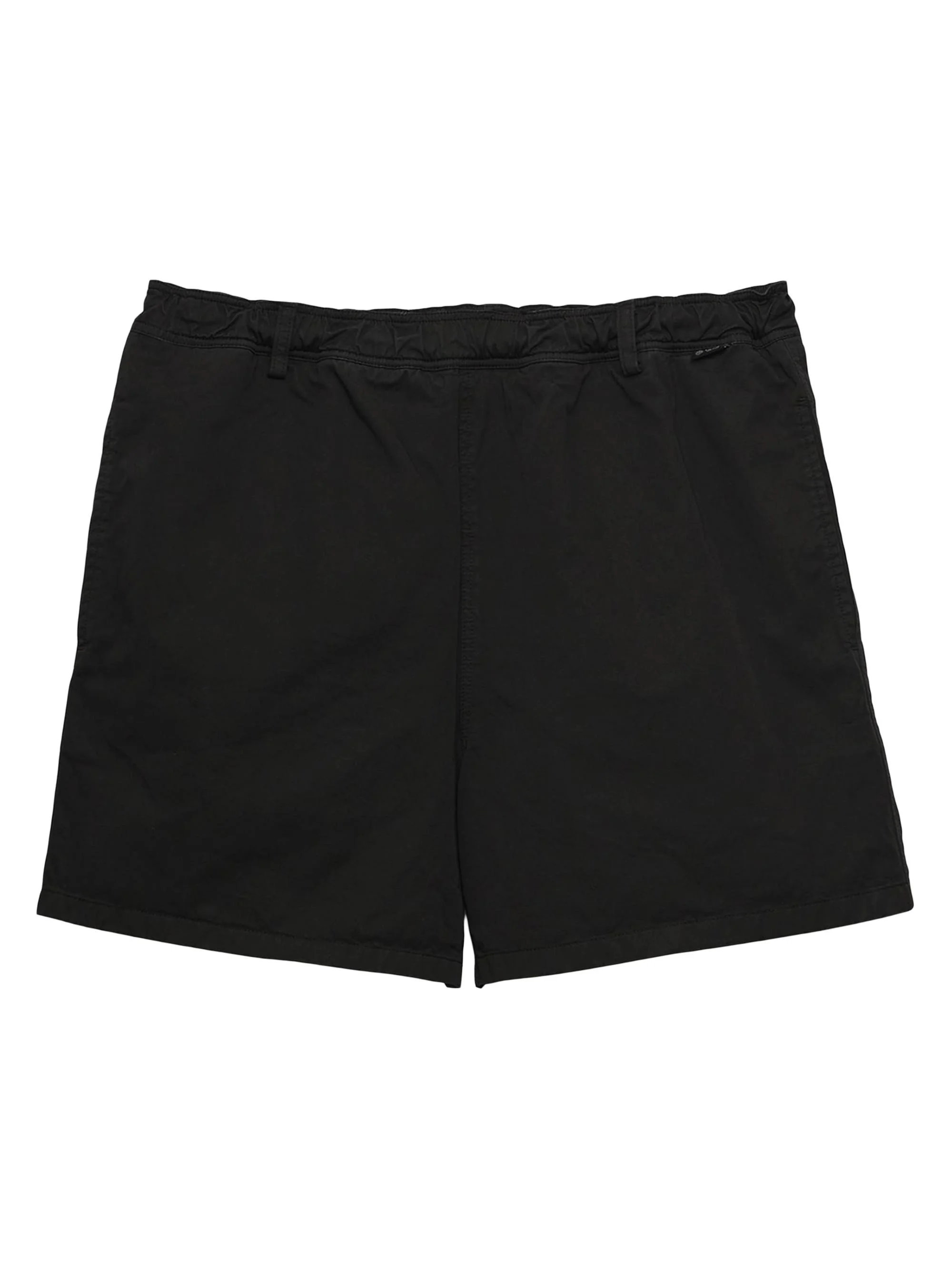 Men's Twill Swim Trunks - Black - 1