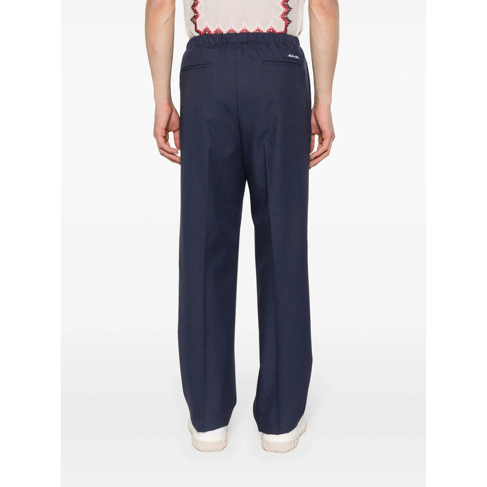 Fendi Blue Trousers - Regular & Straight-Leg Trousers Men - 4