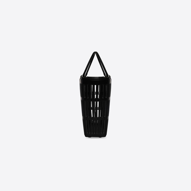 Mag Large Basket Bag in Black 4