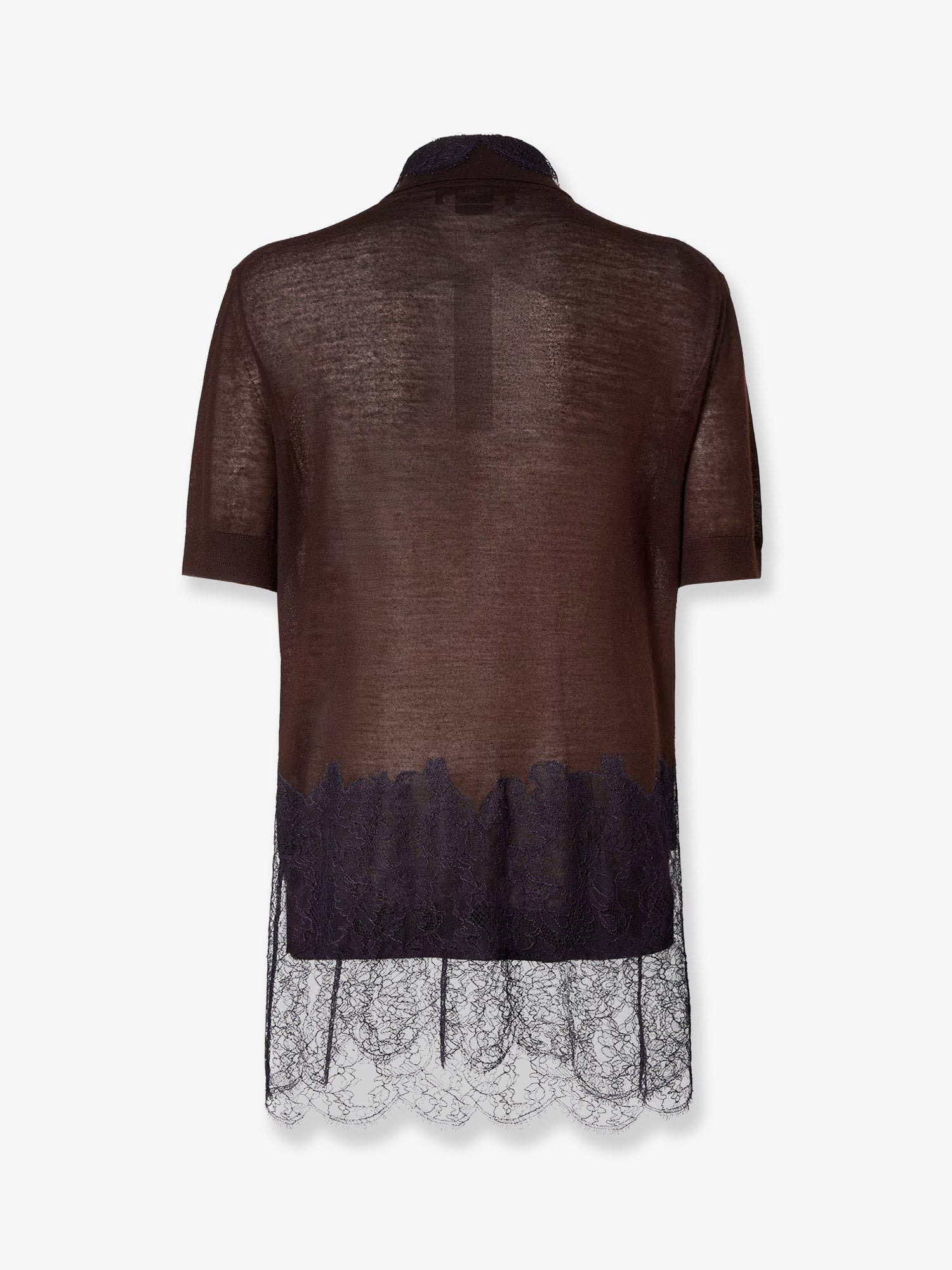 Fendi Lingerie Cashmere And Silk Polo Shirt - 2
