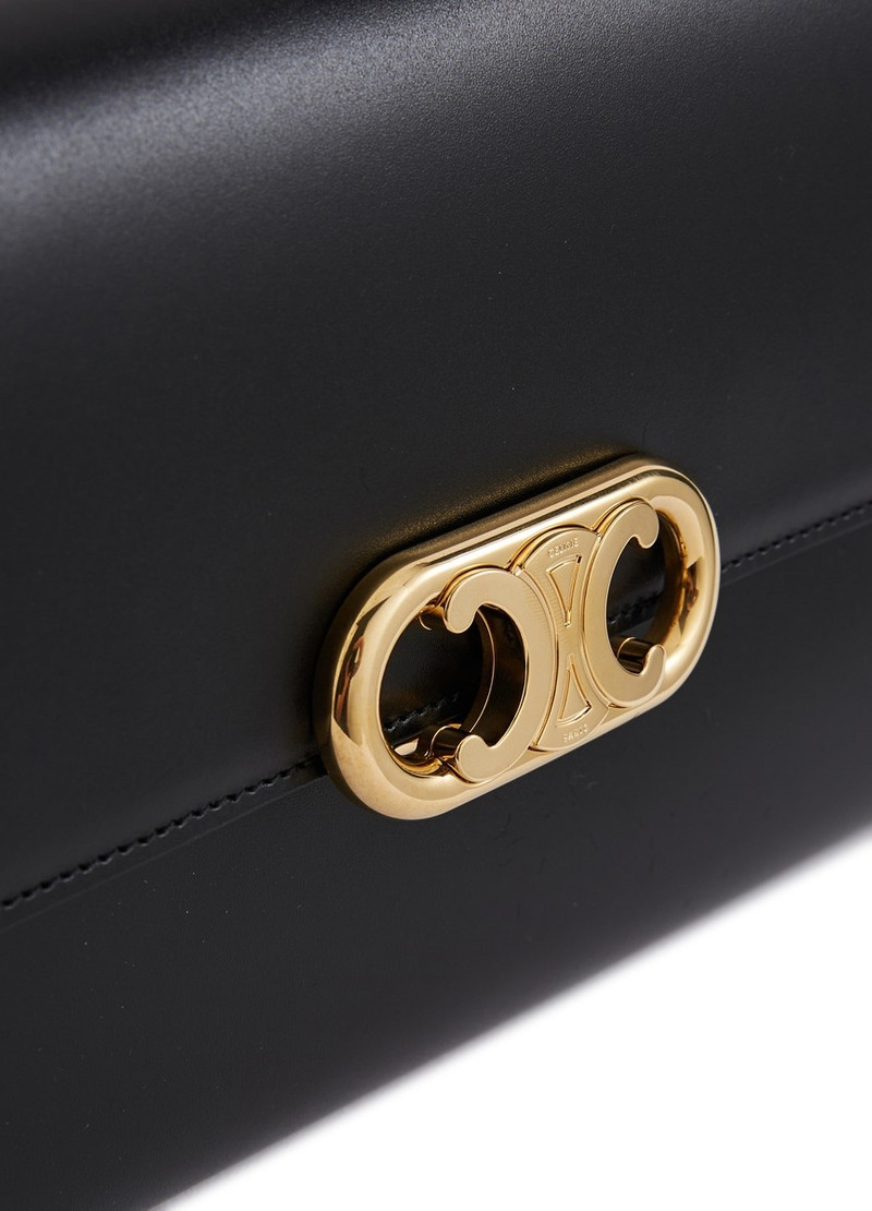 Maillon Triomphe Clutch in Shiny Calfskin 5