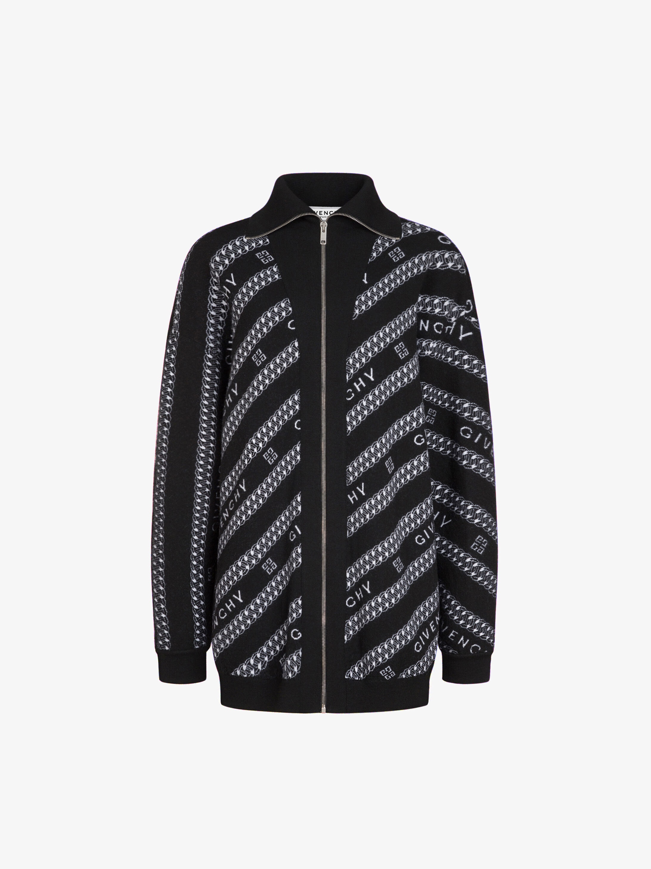 GIVENCHY Chain cardigan in jacquard - 5