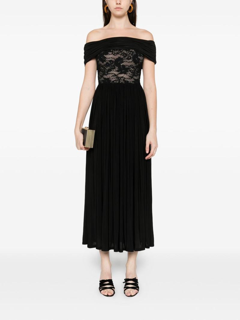 Zimmermann lace-panel midi dress outlook