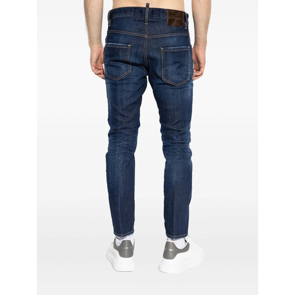 Dsquared2 Blue Denim - Tapered Jeans Men - 3