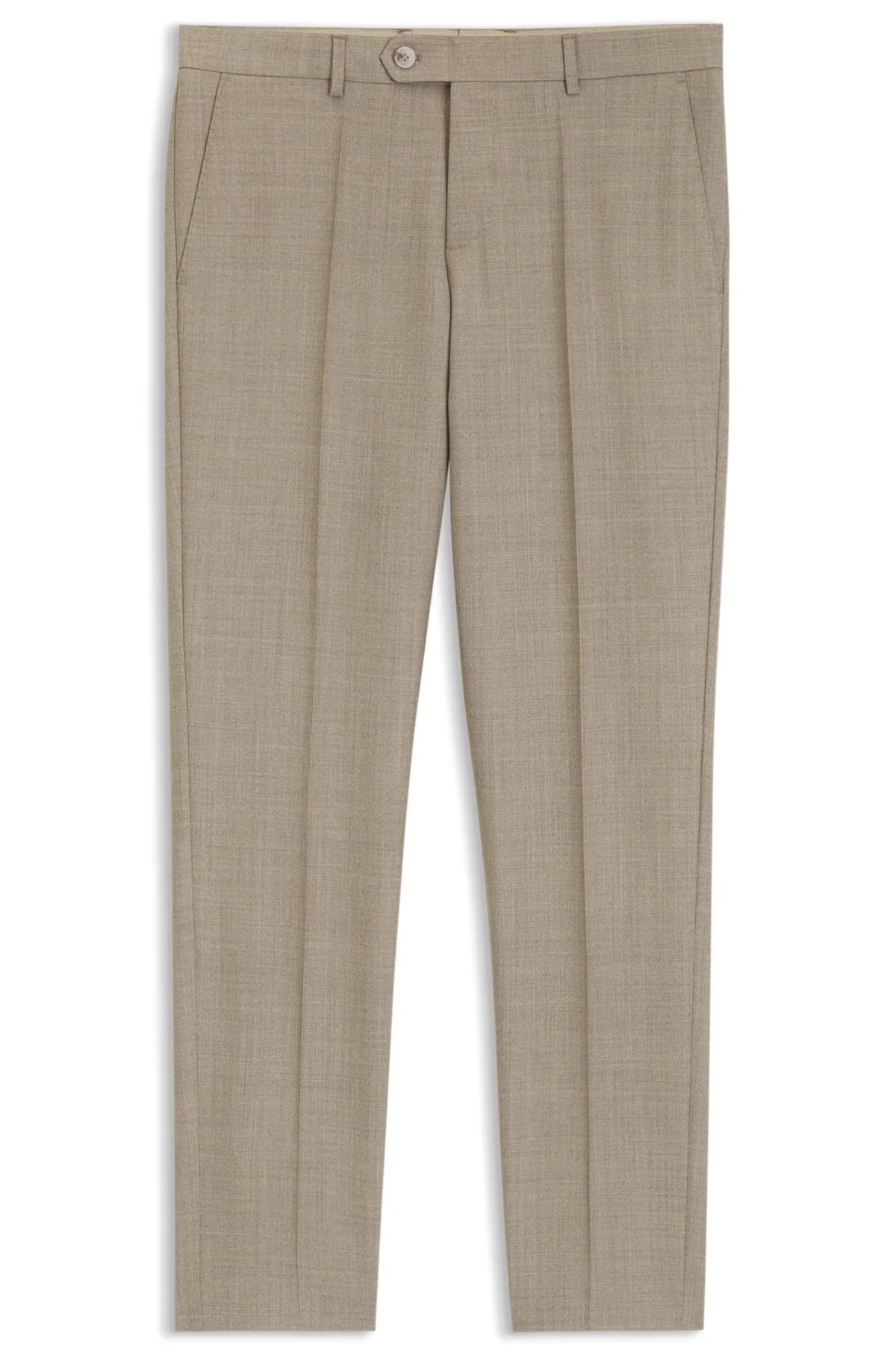 BOSS BY BECKHAM SLIM-FIT SUIT PANTS IN VIRGIN WOOL - 1