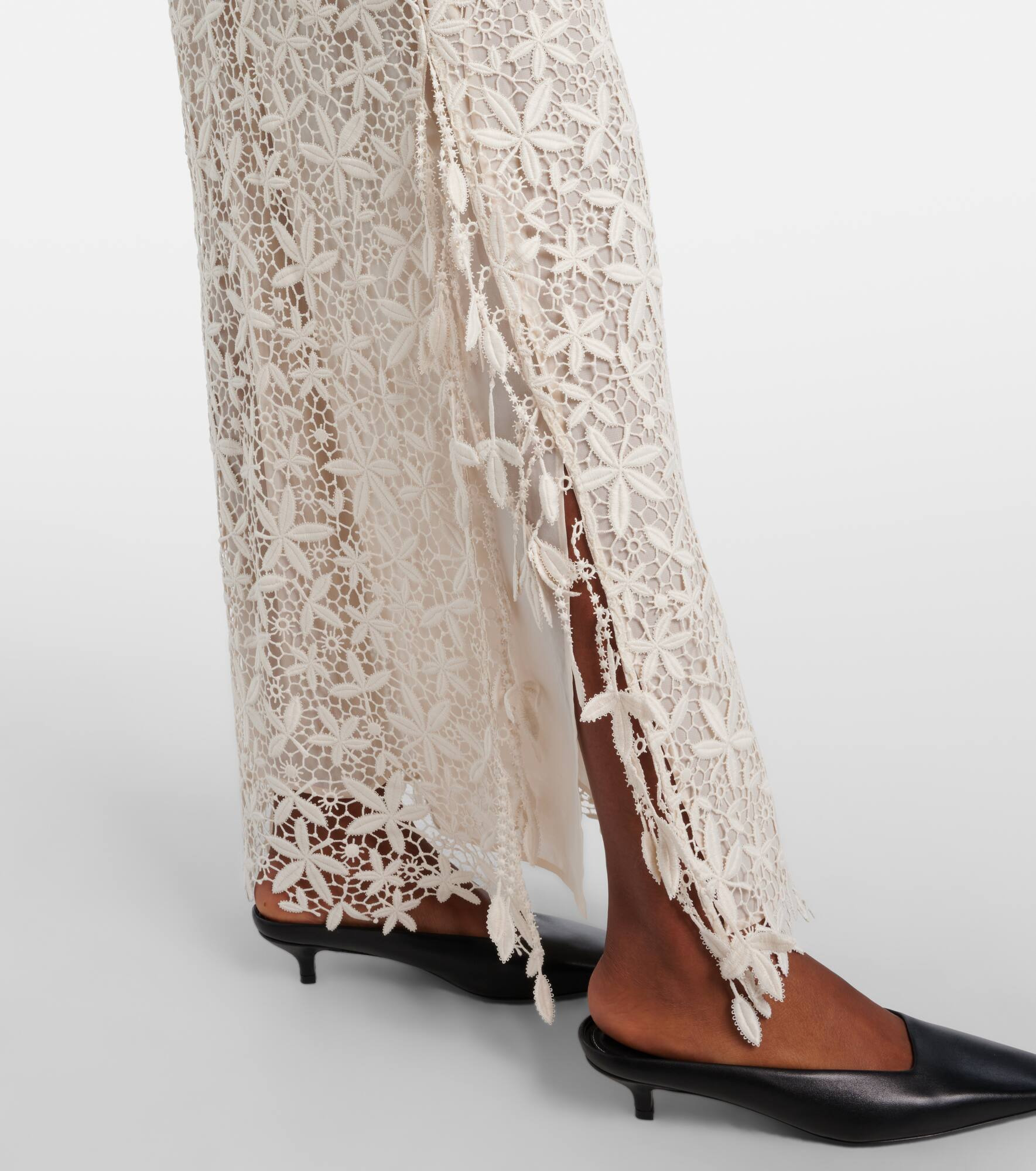 Low-rise maxi skirt - 5