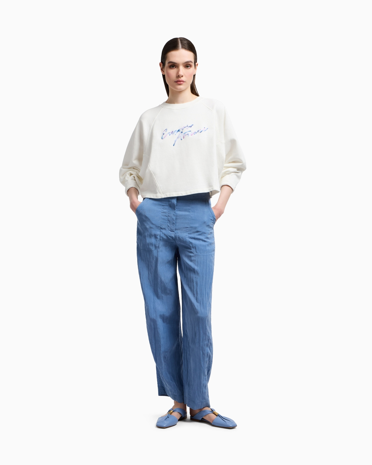 ASV FRENCH TERRY JERSEY SWEATSHIRT WITH LOGO - 2