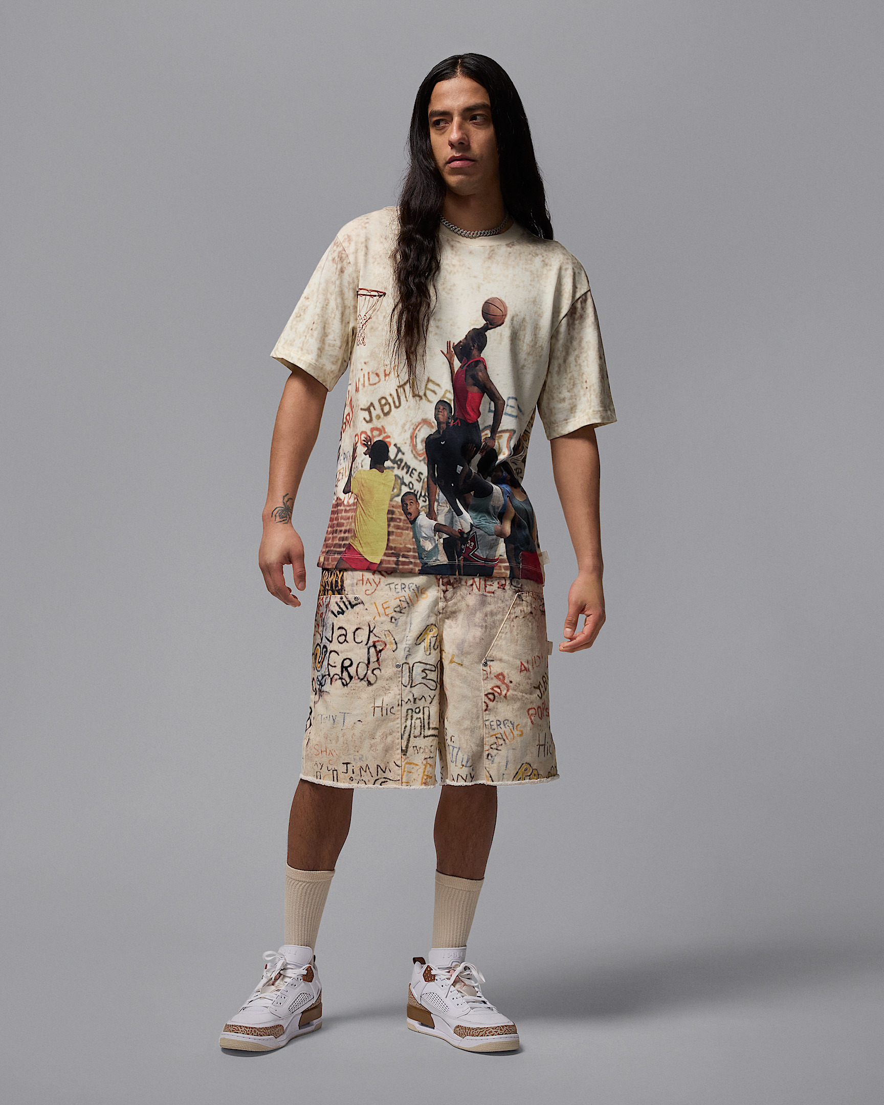 Air Jordan Men's Printed Shorts - 7