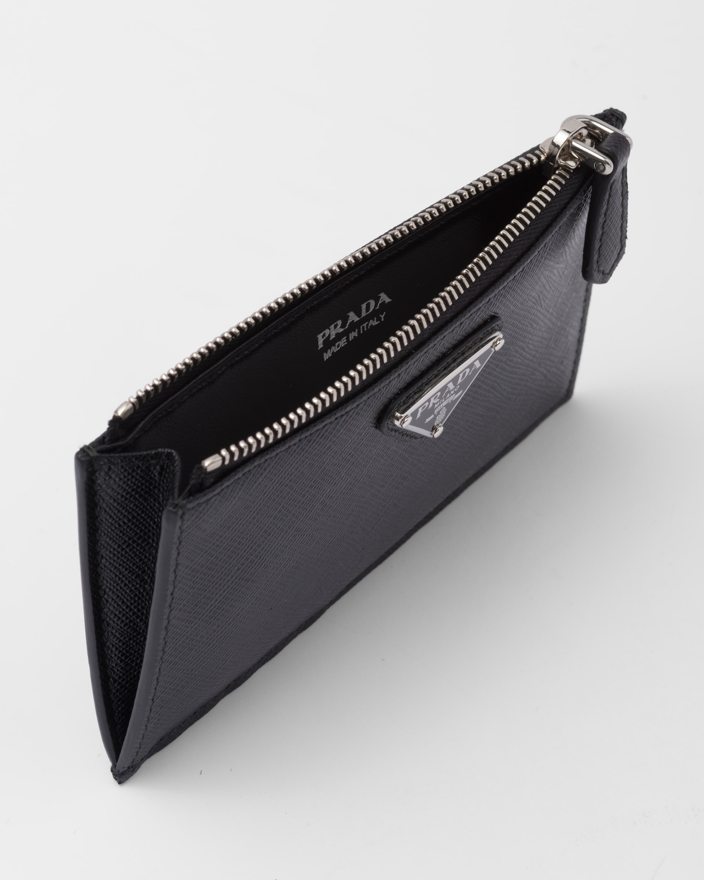 Saffiano leather card holder - 3