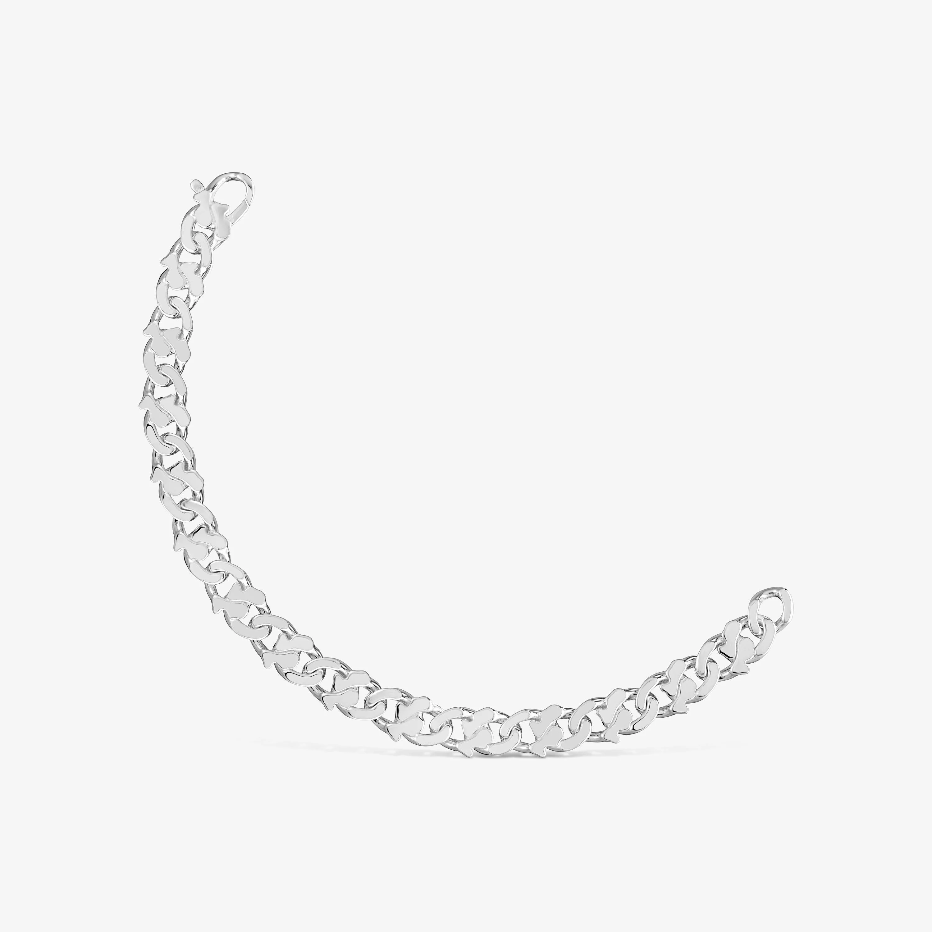 9 mm silver Chain bracelet TOUS Bear’s Chain - 1