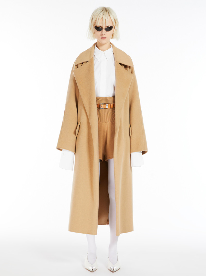 Sportmax ORENSE Cashmere-blend robe coat outlook