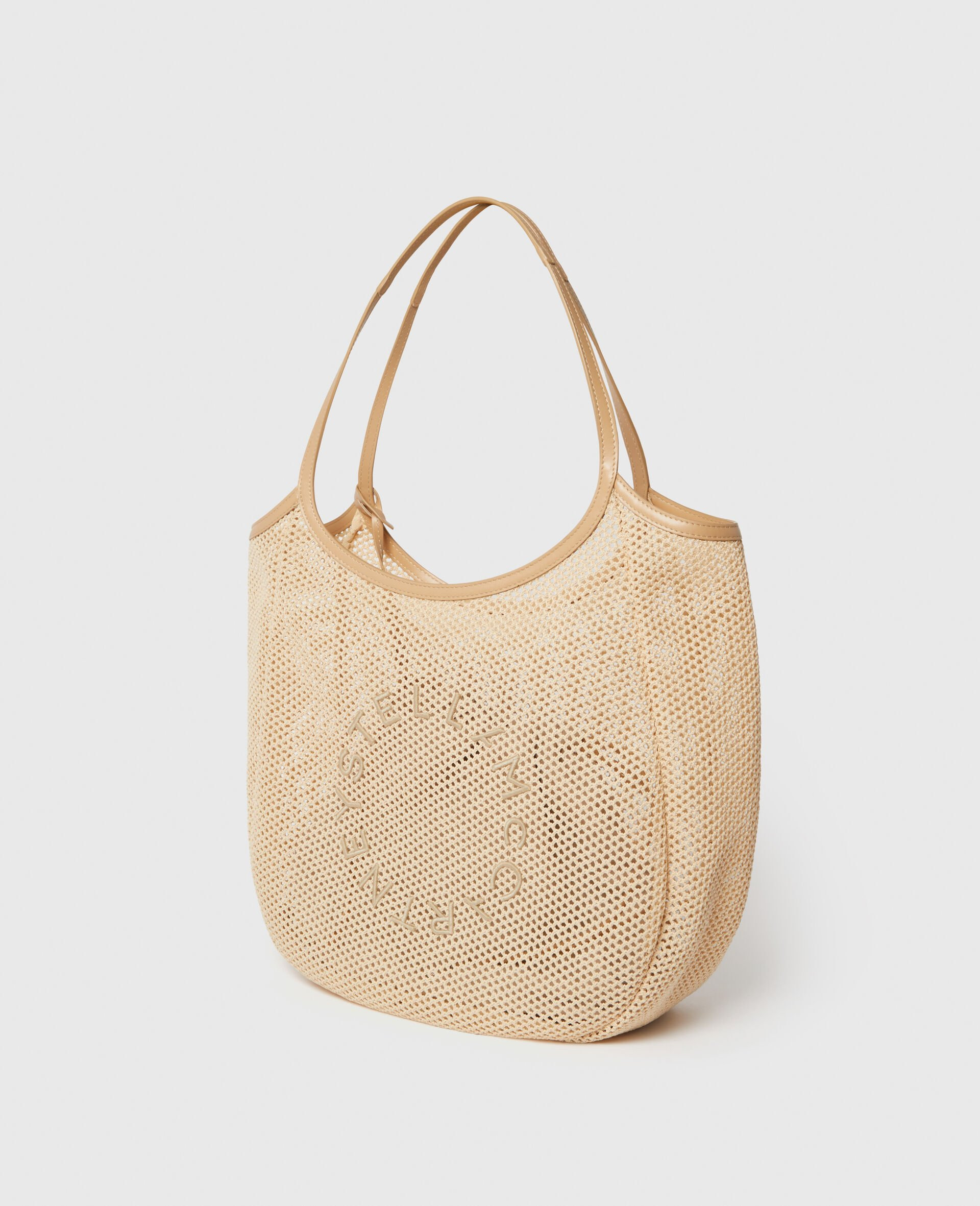 Logo Mesh Hobo Bag - 2