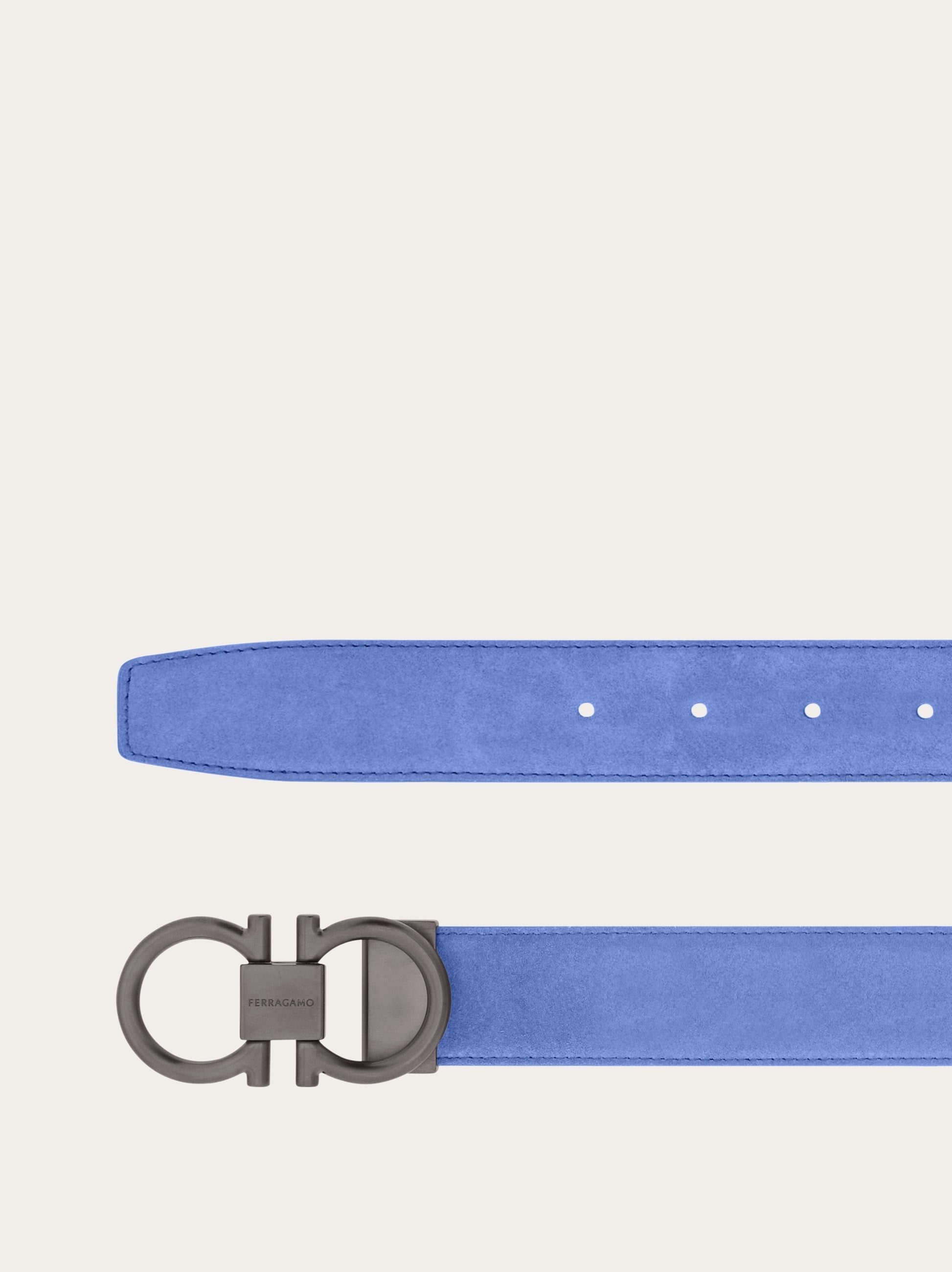 Adjustable Gancini belt - 2