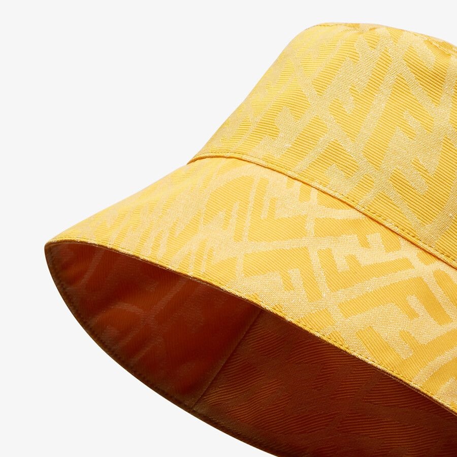 Yellow canvas bucket hat - 2