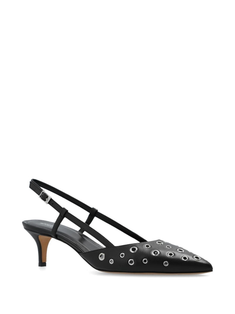 Isabel Marant Pilia 50mm leather pumps outlook