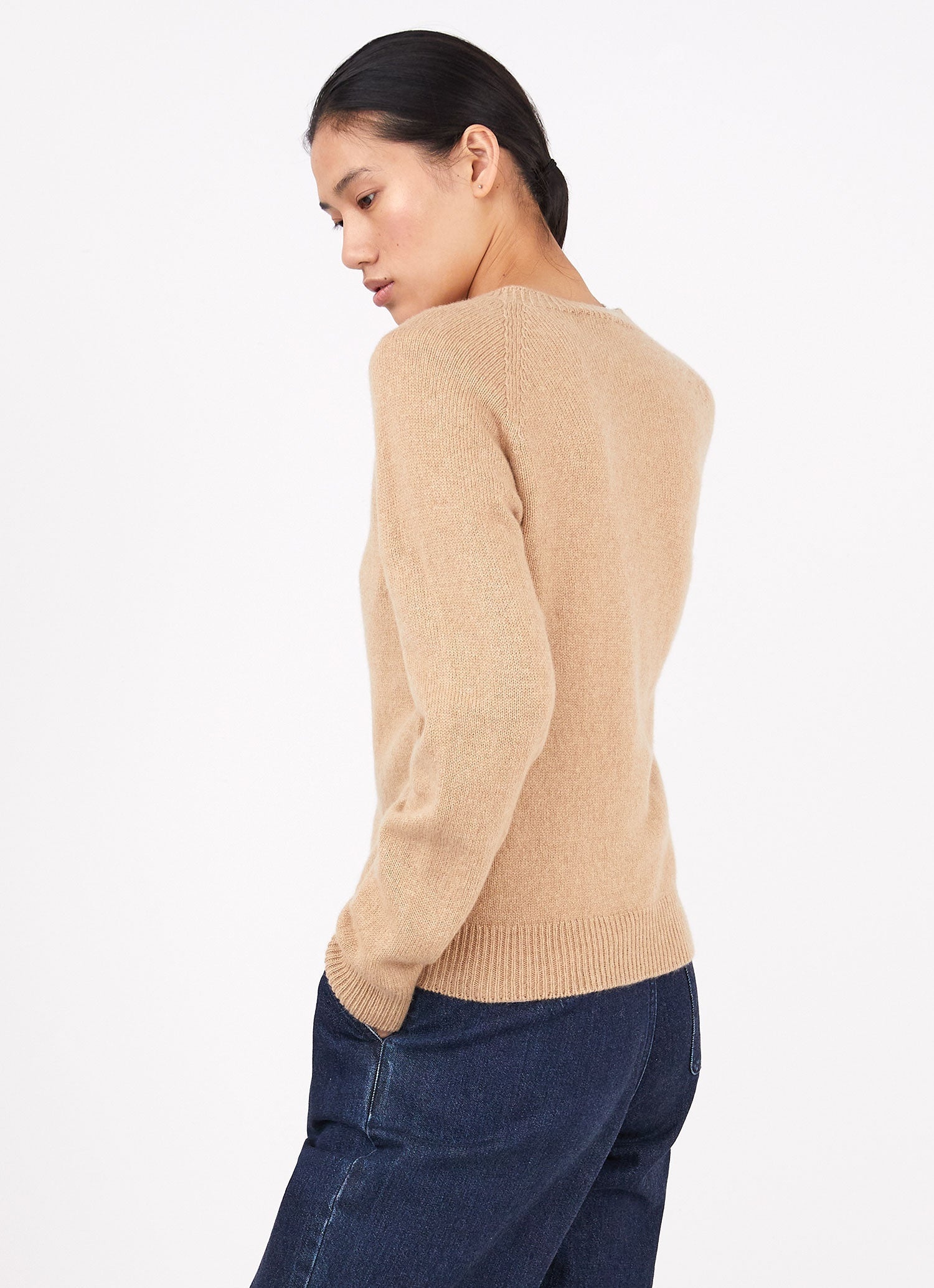 Lambswool Crew Neck Jumper - 4