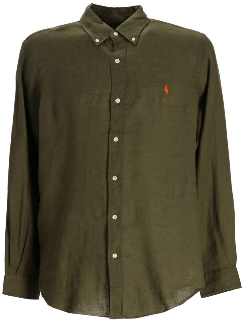 button-down linen shirt 1