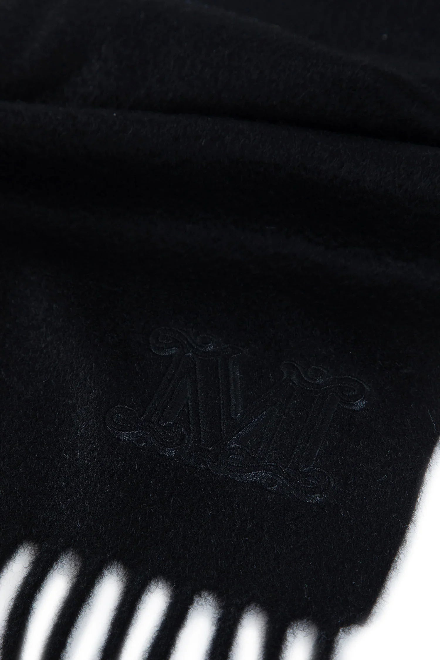 Monogram-Cashmere-Scarf - 2