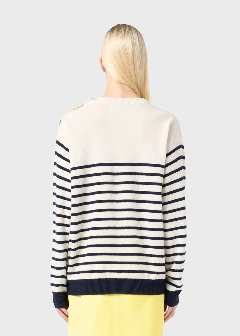 WOOL MARINIÈRE WITH LOGO 4