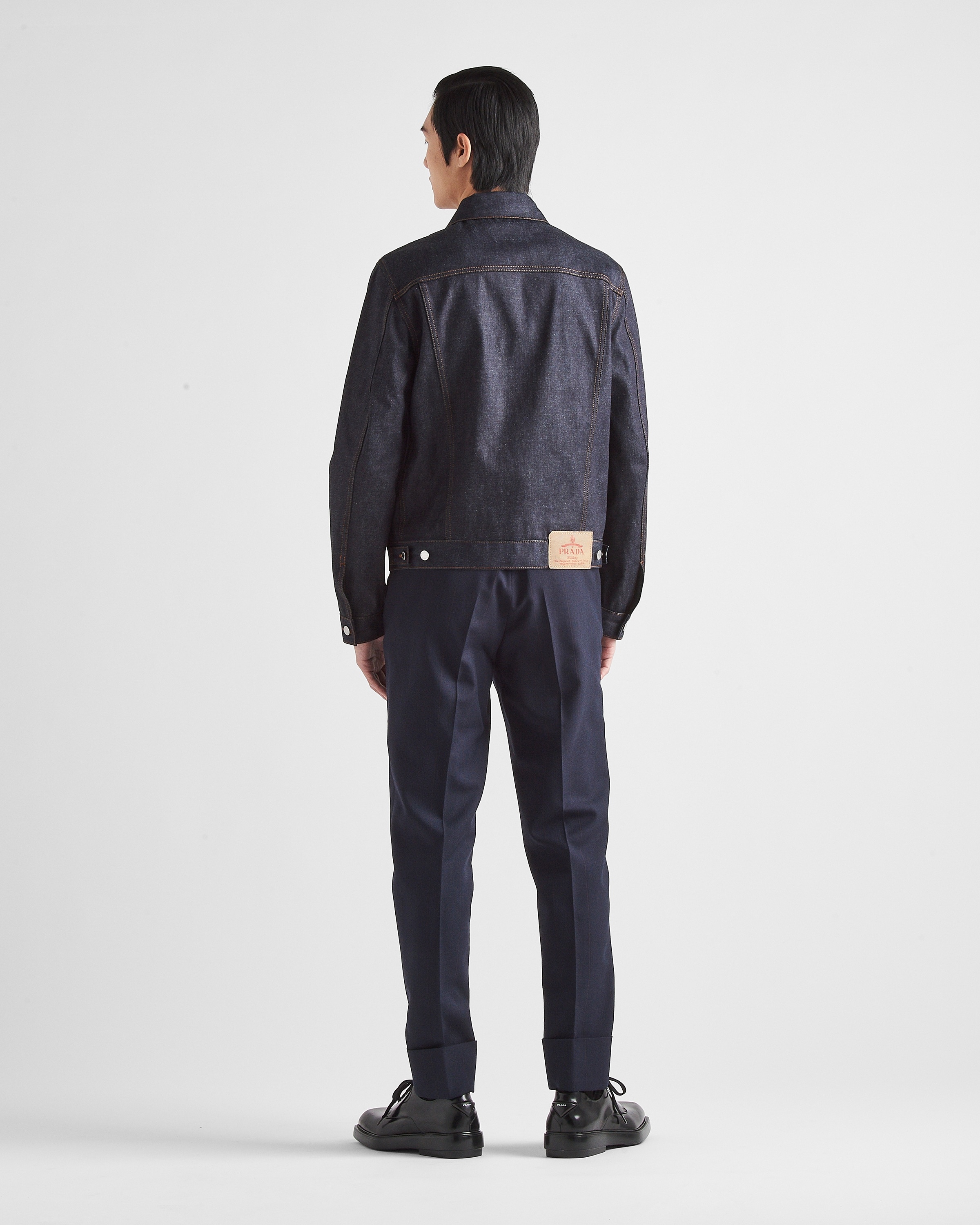 Denim blouson jacket - 5