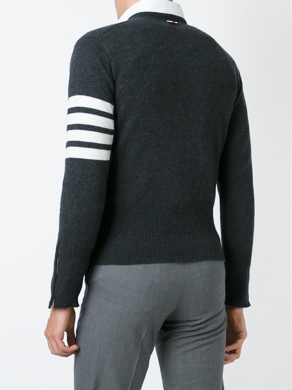 4-Bar Cashmere Cardigan - 5