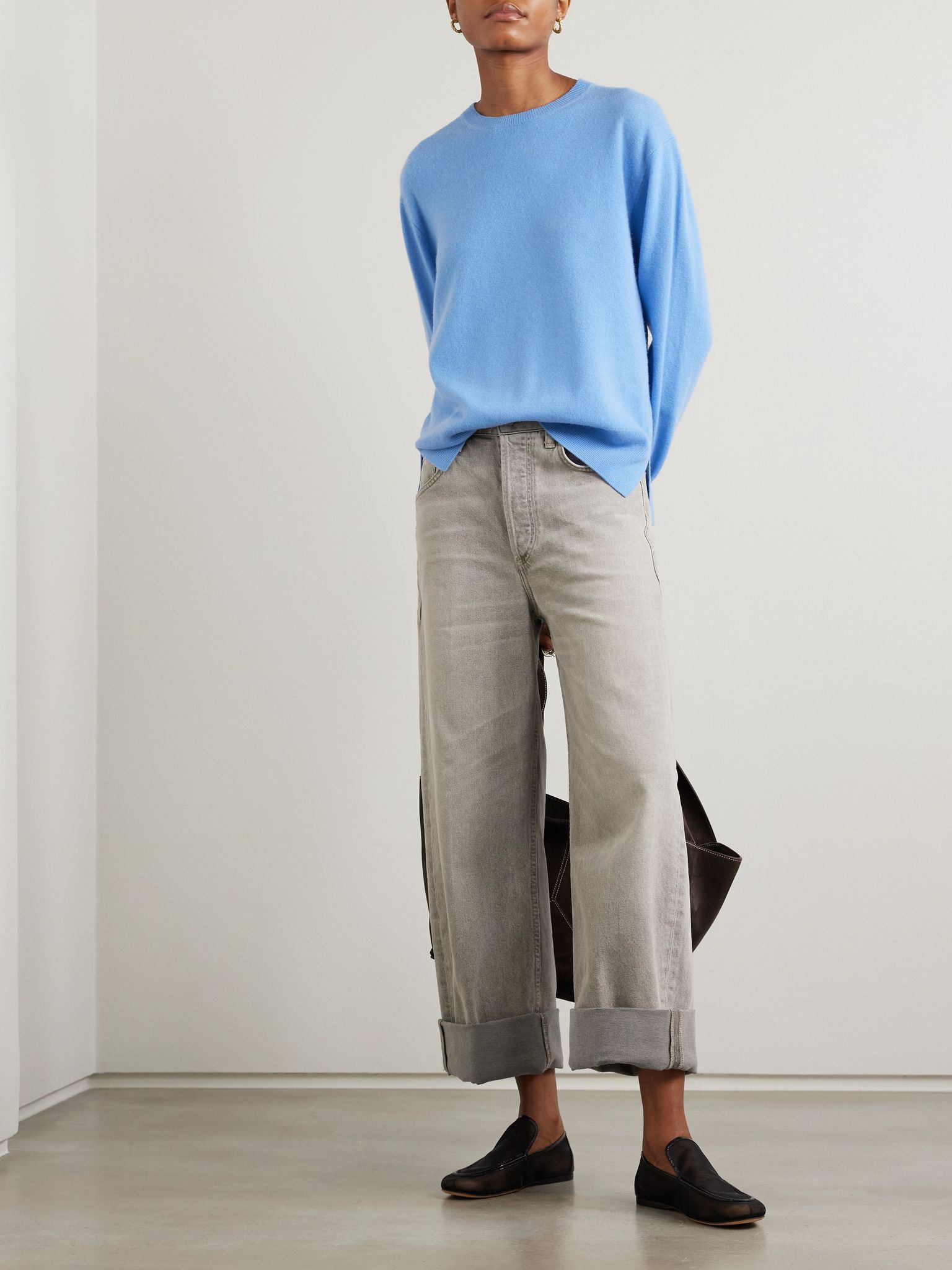 Cashmere sweater Blue - 5