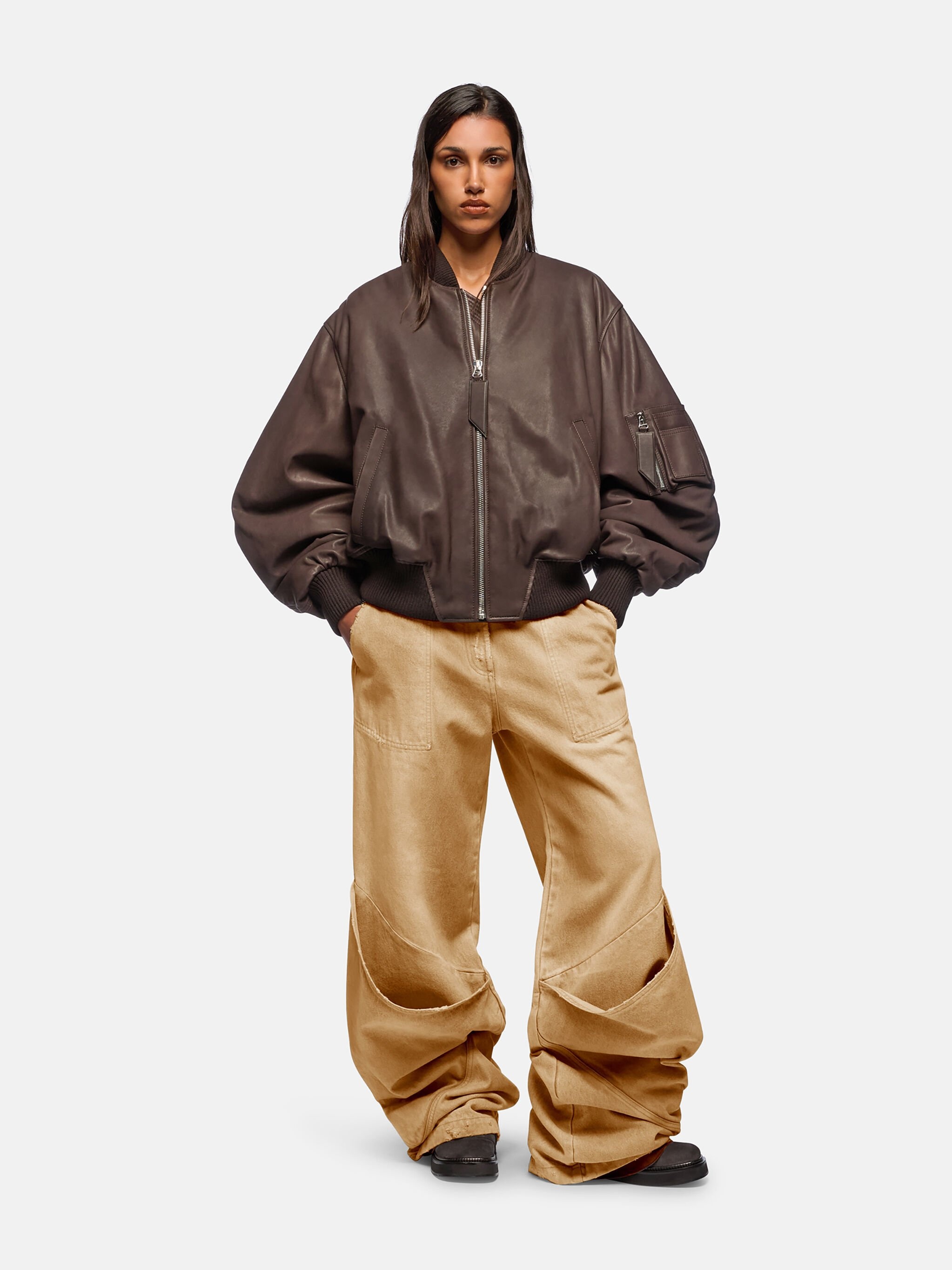 GANACHE ''ANJA'' BOMBER - 2