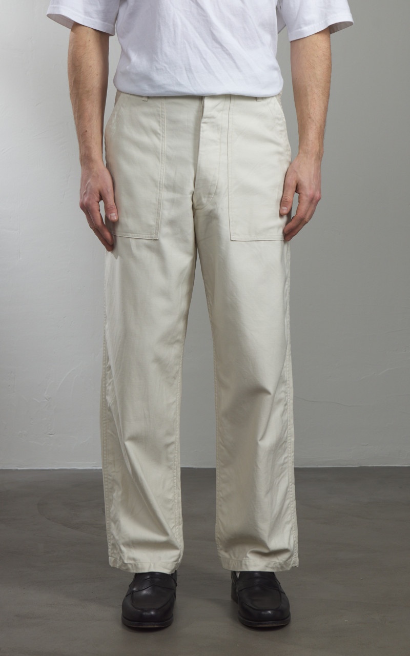 BAKER PANTS ECRU - 2