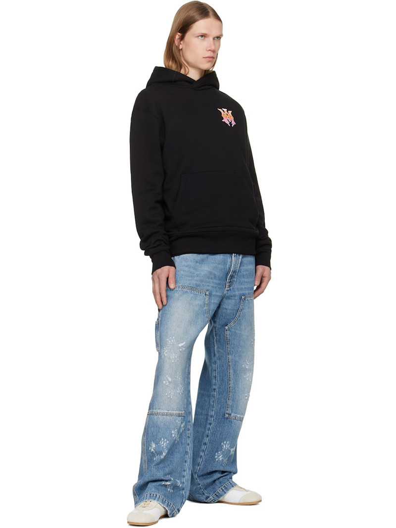 AMIRI Black MA Surf Reg Hoodie outlook