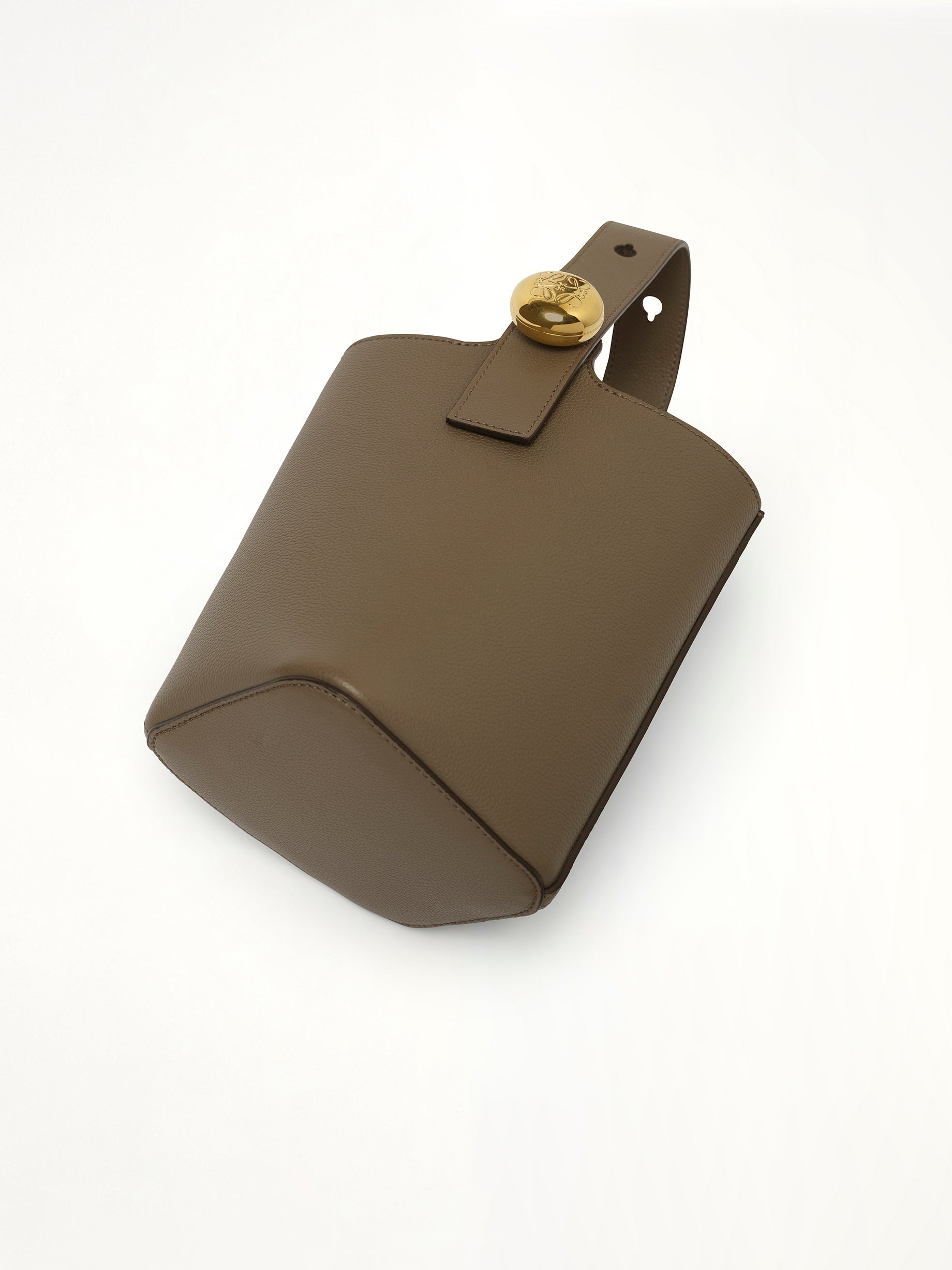 Pebble Bucket Mini in Taupe - 9