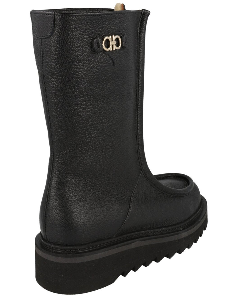 Ferragamo Eurialo F Leather Boot 3