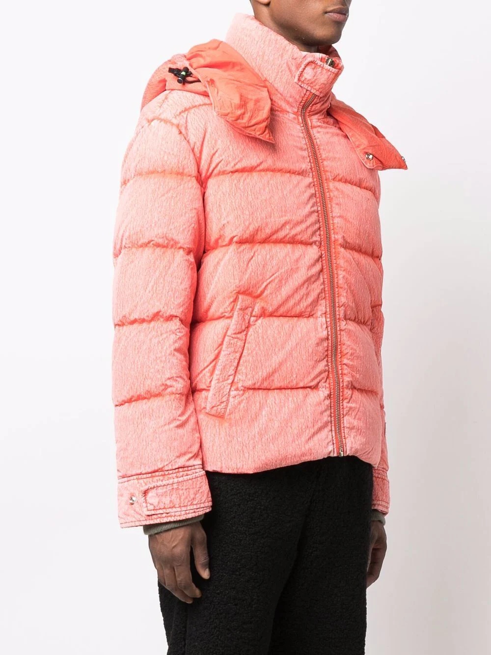 Gilles wrinkled-effect puffer coat - 3