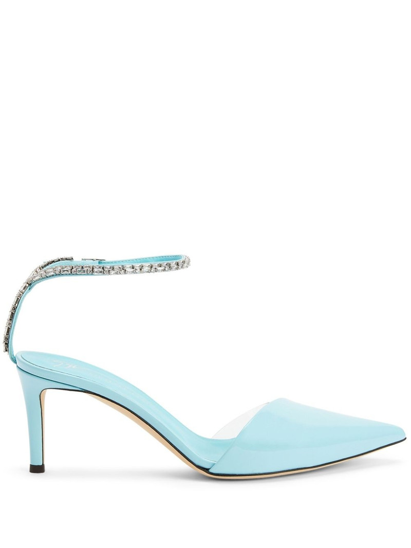Xenya Crystal 70mm pumps 1
