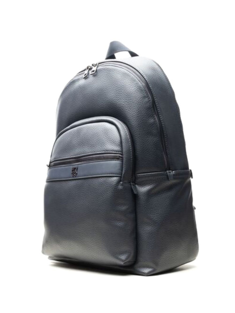 HUGO logo-plaque zip-pocket backpack outlook