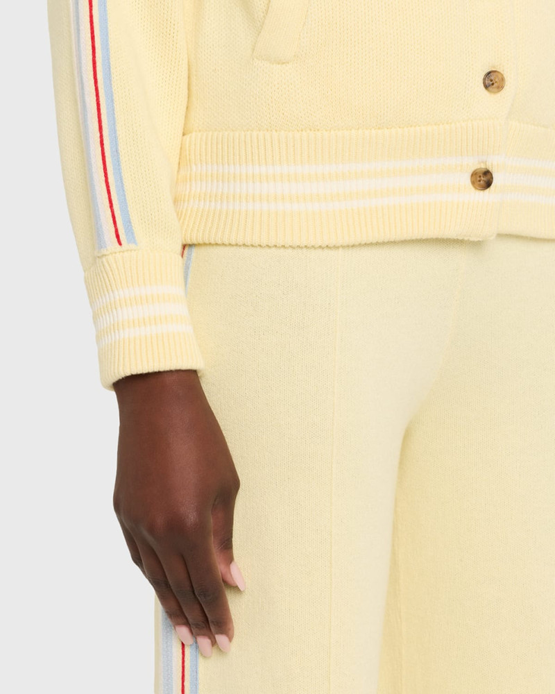 Varsity Cashmere-Cotton Jacket 5