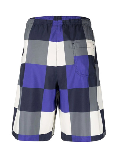 Marcelo Burlon County Of Milan checkerboard board shorts outlook