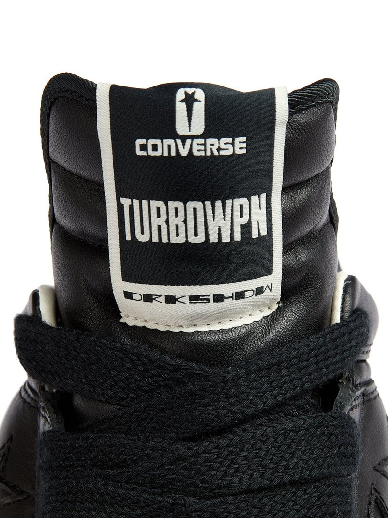 + Converse Inflated Turbowpn leather sneakers Black 6