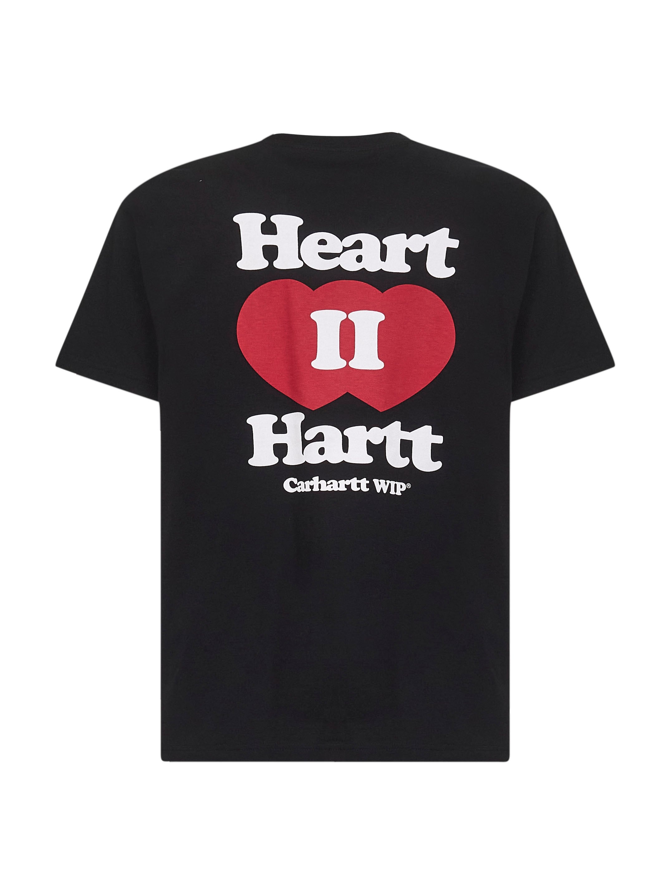 Black jersey S/S Heart II Hartt T-shirt - 2