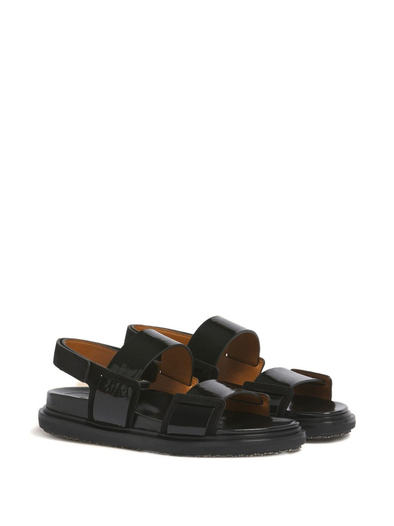 Marni patent sandals outlook