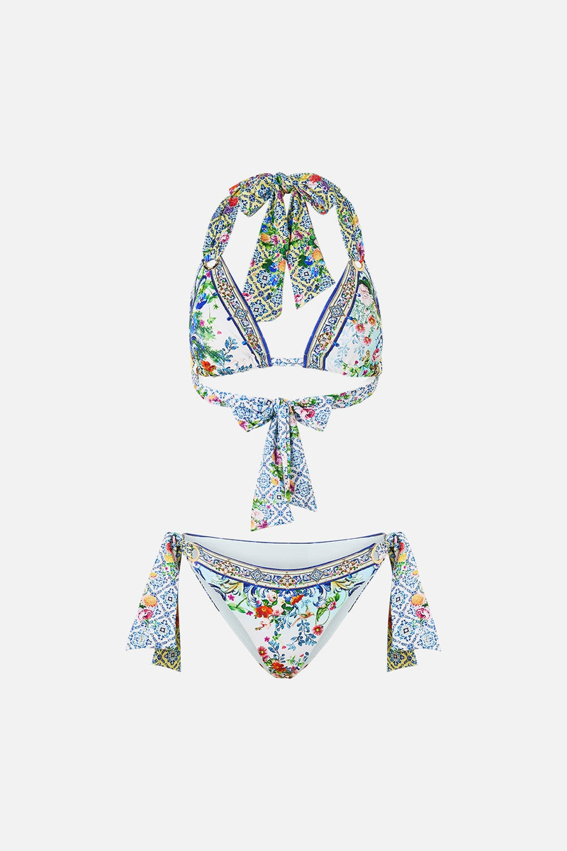 EYELET TIE BIKINI SET 1