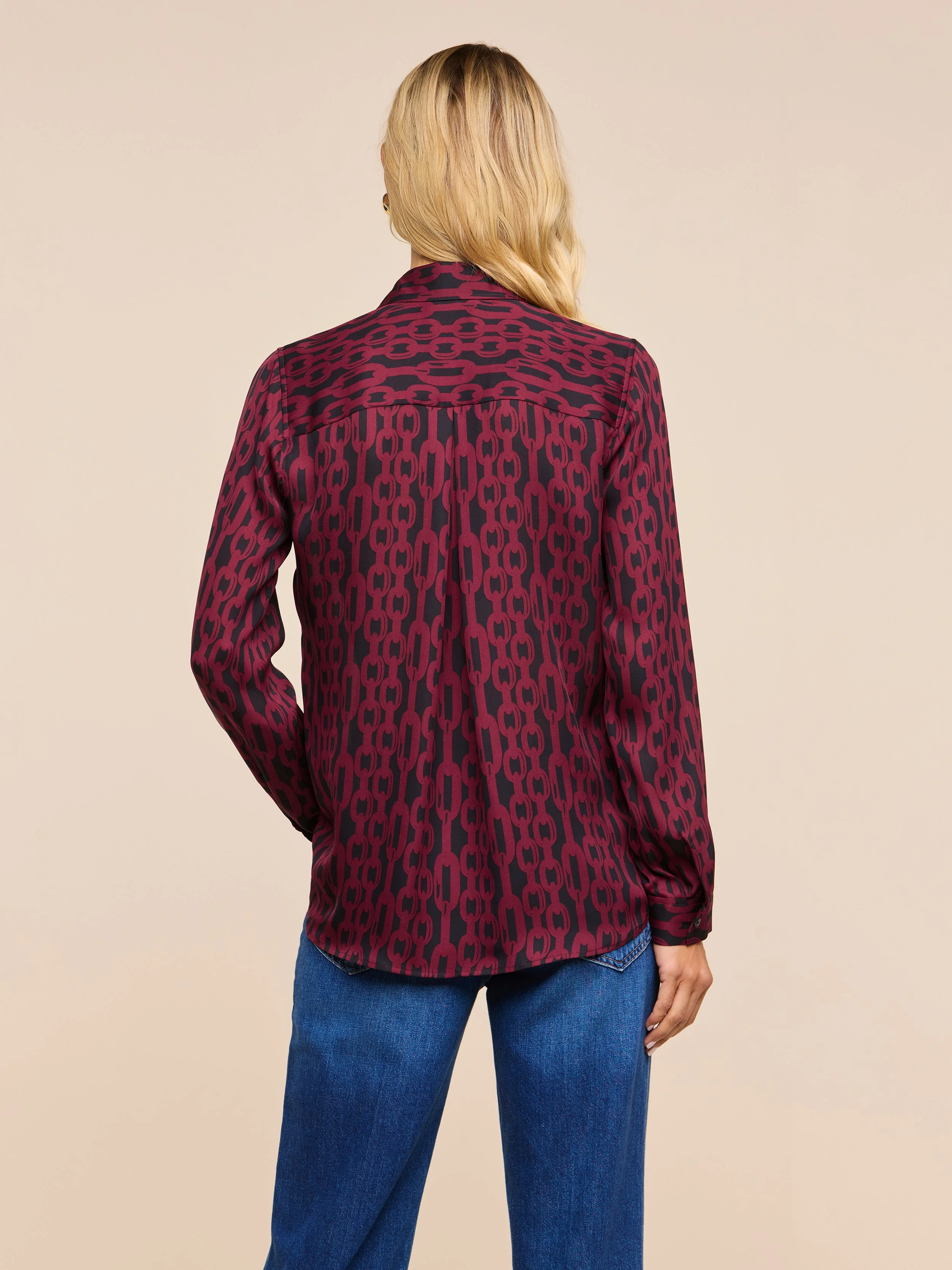 Nina Silk Blouse - 1