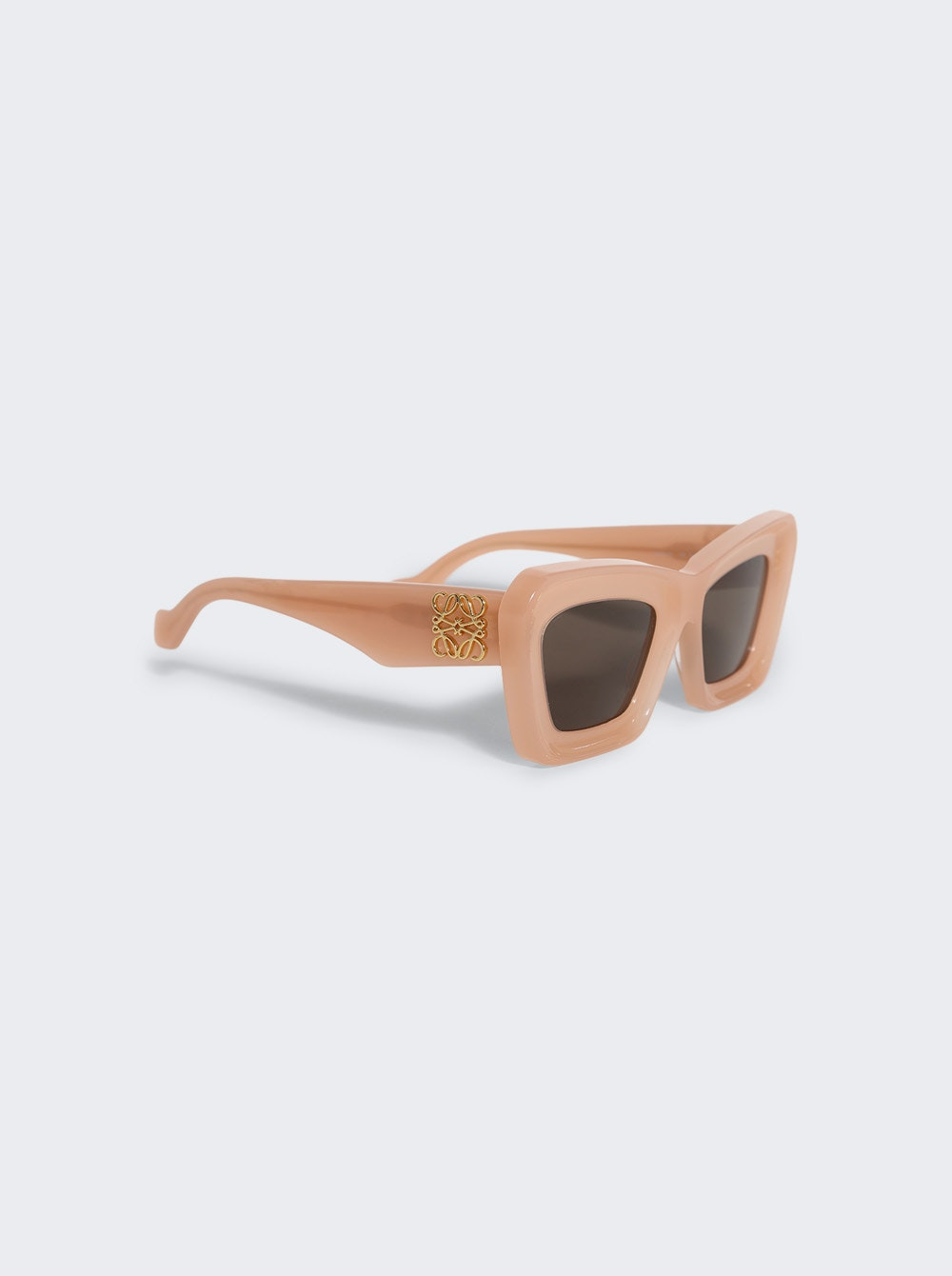 Anagram Sunglasses Shiny Pink And Brown - 2