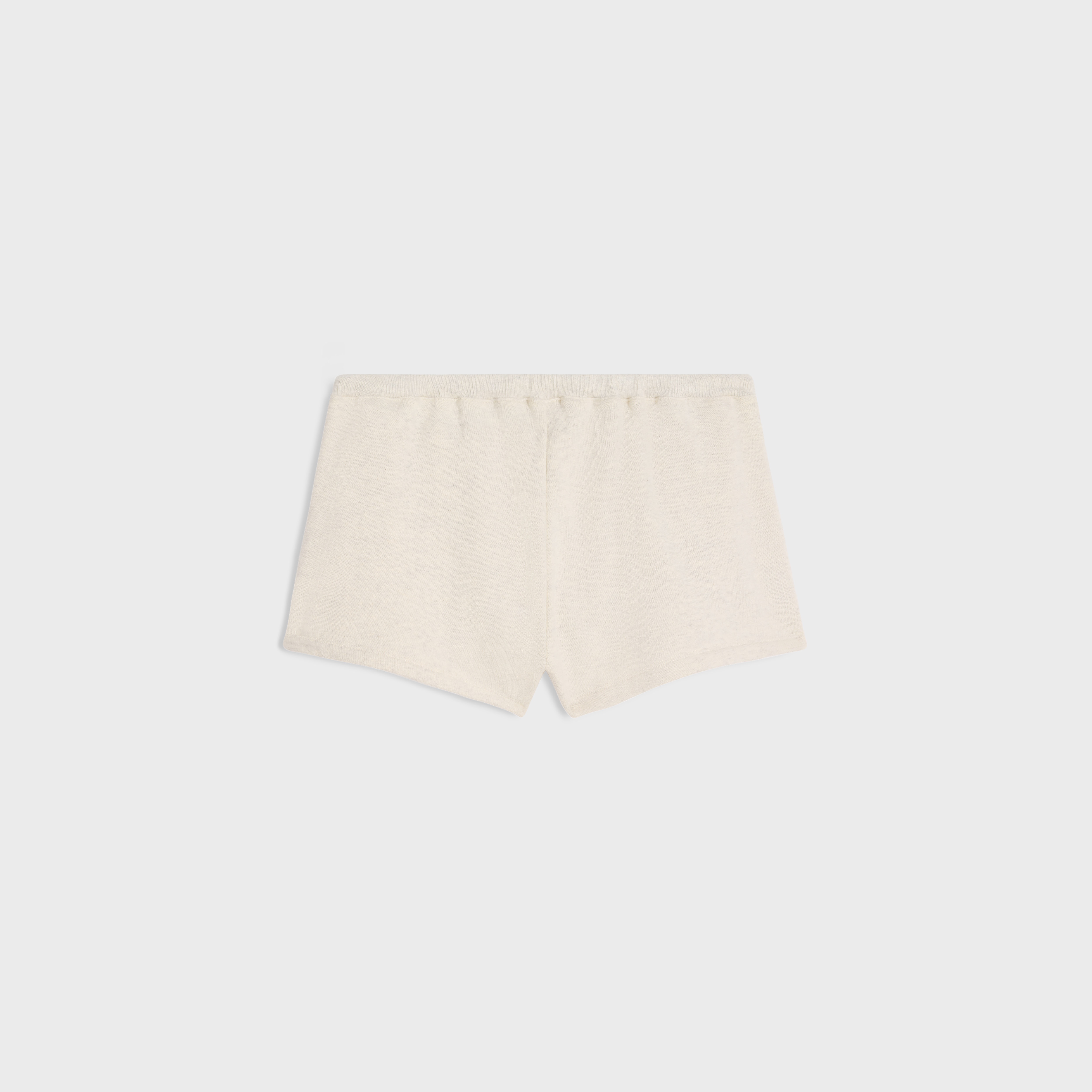 celine paris mini shorts in cotton fleece - 2